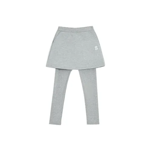 SUNTOMORROW Однотонный Letters Юбка Дети Возраст 3-7 лет