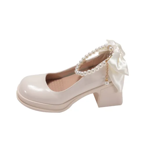 Take the Qin Грубый каблук Туфли Мэри Джейн Женские Набор в подарочной коробке