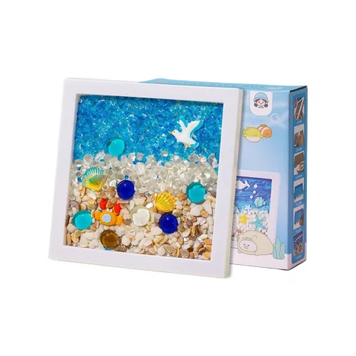 A little tide to play Ручной DIY Текстура Рисование Наборы Клей Рисование Наборы