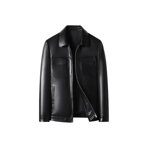 PIERRE CARDIN Кожа Куртка Мужская