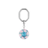 Синий Розовый Круглый Кристалл