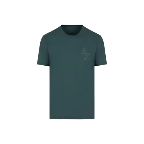 ARMANI EXCHANGE Зеленые Мужские T-рубашки