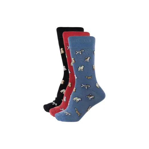 Paul Smith Носки Crew Мужские упаковка из 3 пар