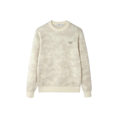 HLA Oats Цветочный A8 Мужской Трикотаж