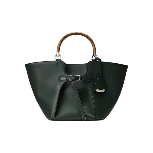 Ralph Lauren Телячья кожа Тоут Сумка Женская Черная