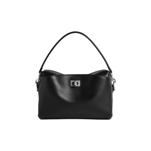 Balenciaga Rodeo Телячья кожа Camera Сумка Сумка Обычный Мужской Черный