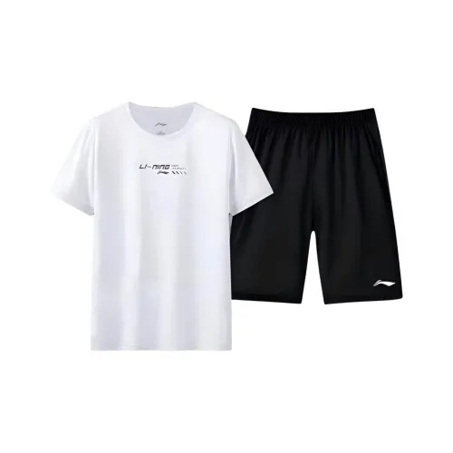 Лайнер Football Летний Комплект Мужской Белый+Черный