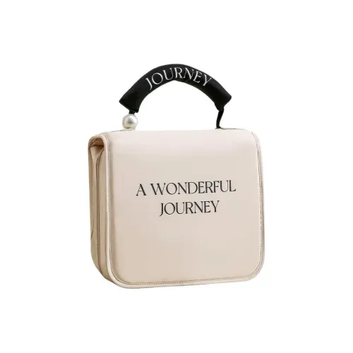 OMGD Сумка Жемчужная Сумка Сумка для туалетных принадлежностей для деловых поездок Сумка для туалетных принадлежностей с крючками Пылеустойчивая Портативная Сумка для хранения