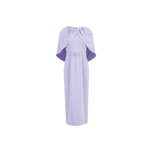ROLAND MOURET Lavender Женские Платья без рукавов