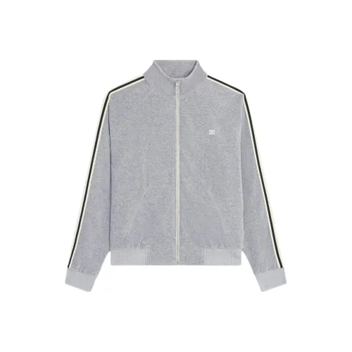 Celine Серый Черный Мужские Куртки