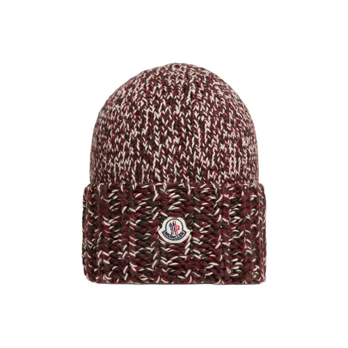 Moncler Шерсть Береты Женские Бордо Красный