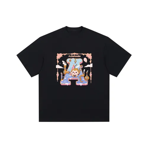 ACHS AWAKE Короткий рукав T-рубашки унисекс
