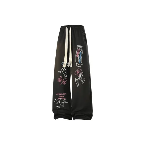 SOIE Унисекс Повседневные Брюки