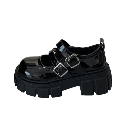 Boldi Kuki Mary Jane Shoes Женские Черные