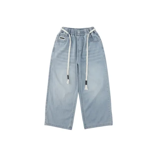 Mu Tong teenager Синий KIDS Джинсы