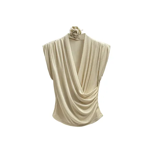 Cypress House Бежевый Абрикос Женские T-рубашки