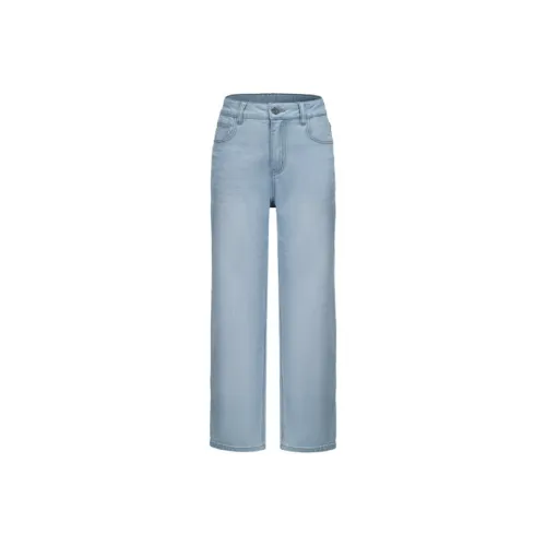 Dme Светло-синий Классический And Вечный, Утягивающие Джинсы для Коммутирования Женские
