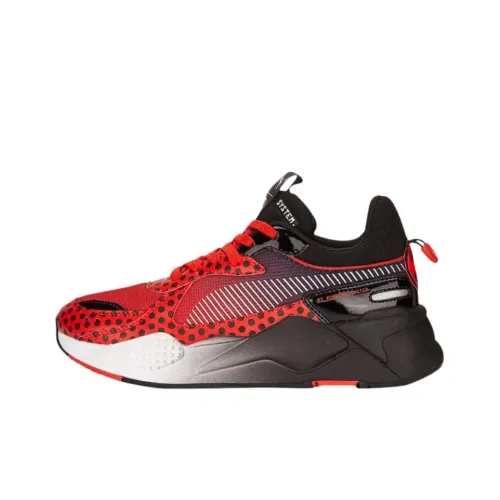 MIRACULOUS X PUMA RS X Low Топ Kids Lifestyle Shoes Черный Красный Подростки