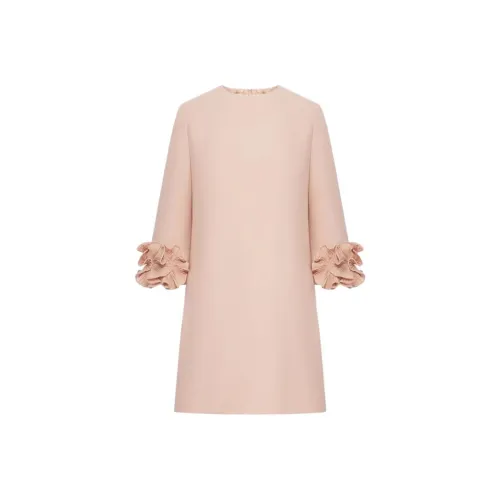 Valentino FW25 Длинное платье с длинными рукавами женское