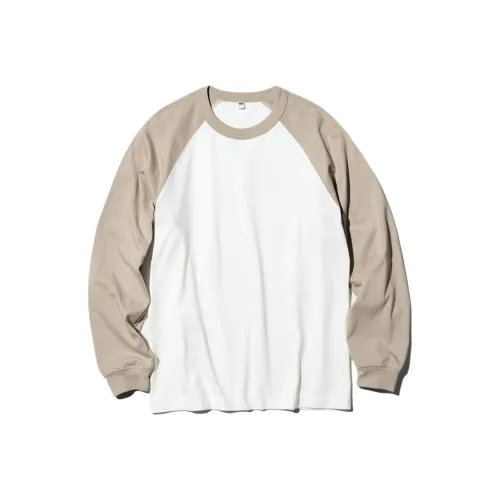 UNIQLO Бежевый Унисекс T-рубашки