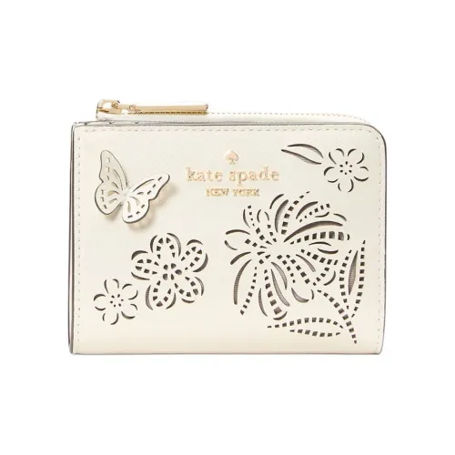 Kate Spade Кожа Кошелек Маленький Women's White