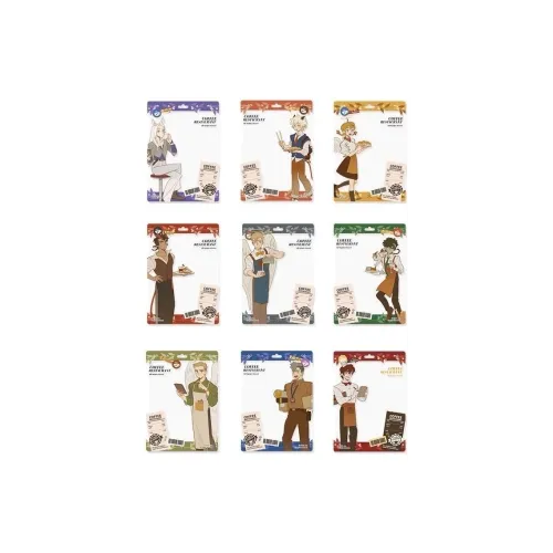 1031 WANSHENGJIE Ароматная коллекция Moments Прозрачная карта Аниме мерч Официальный Weekly Фотокарточки