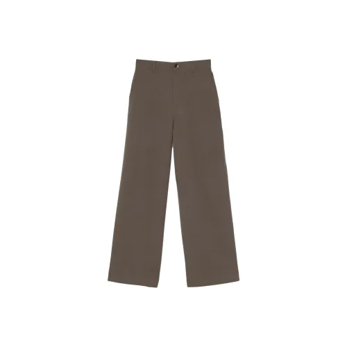 JW Anderson Хаки Женские Повседневные Брюки