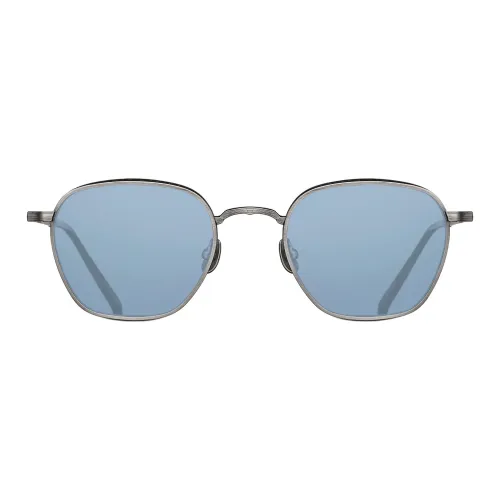 Matsuda Титановый сплав OVAL SUNGLASSES Унисекс Многоцветные