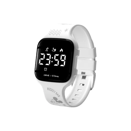 Disney Электронные Механические Часы Силиконовый Ремешок Унисекс Черный Циферблат