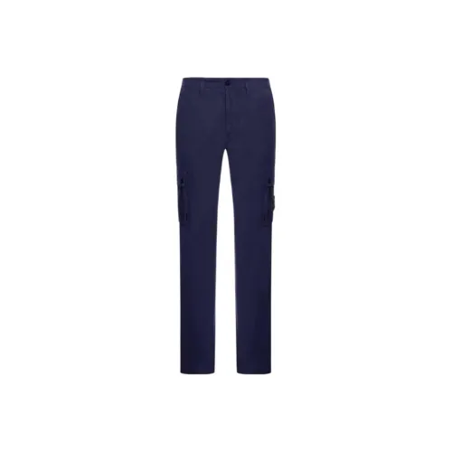 STONE ISLAND Карго брюки Мужские Синие