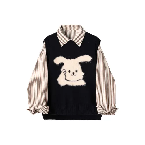 Cypress House Черные Женские Жилеты