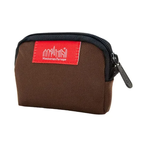 Manhattan Portage Кошельки для монет Темно-коричневый Унисекс