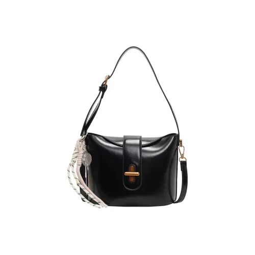 NOMK ПУ (полиуретан) Портативная сумка через плечо сумка на плечо стандартная женская черная розовая белая серебряная