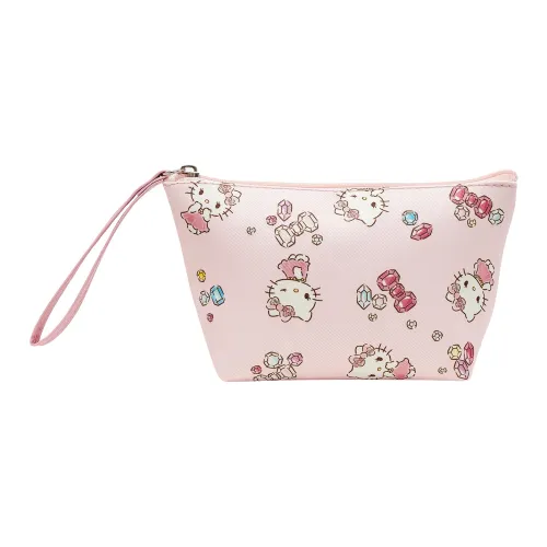 Sanrio Hello Kitty Canvas Clutch Women's Pink