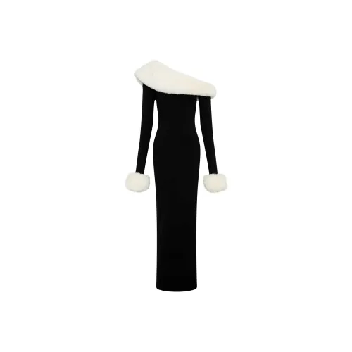 Meshki Длинное платье с длинными рукавами женское