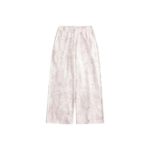 Hollister Розовый Камуфляж Женские Повседневные Брюки