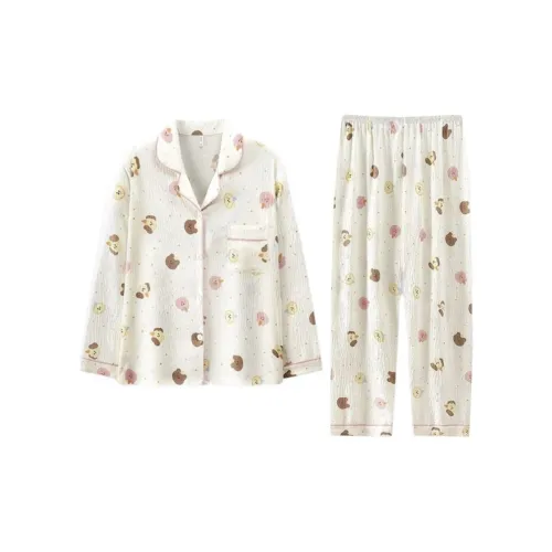 MEIJIAO Многоцветный Щенок Одежда Наборы Женские Пижамные Комплекты