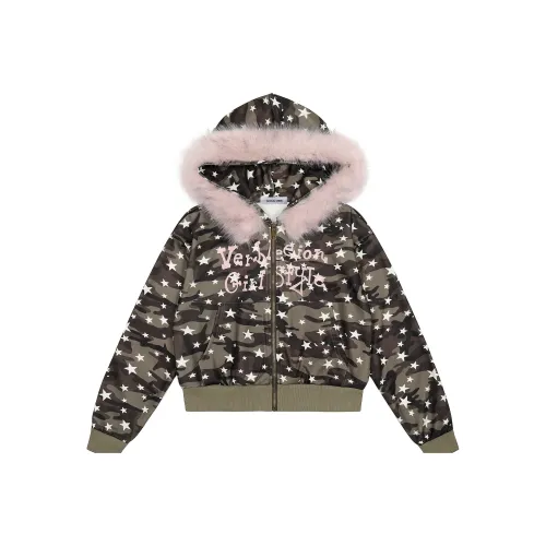 7 SEVFUN Армейский зеленый Женский Свитшот