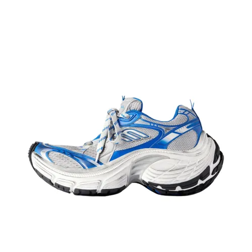 Balenciaga 6XL Low Топ Толстая подошва Кроссовки Мужские Синие