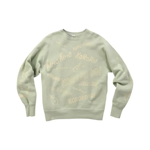 45 R Принт 908 Спина Волосы CREW SWEATSHIRT Унисекс