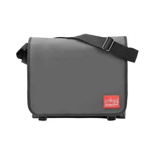 Manhattan Portage 1000D Cordura® Классическая тканевая сумка для ноутбуков, серого цвета, унисекс