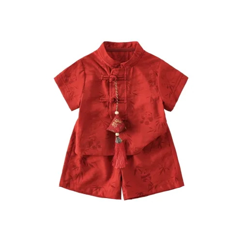 PLANDOO Красный Детский Комбинезоны / Ползунки