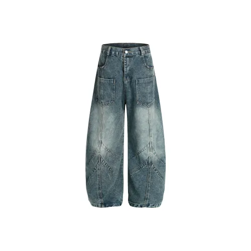 BEAR UNION Blue Women's Jeans BEAR UNION Синий Женские Джинсы