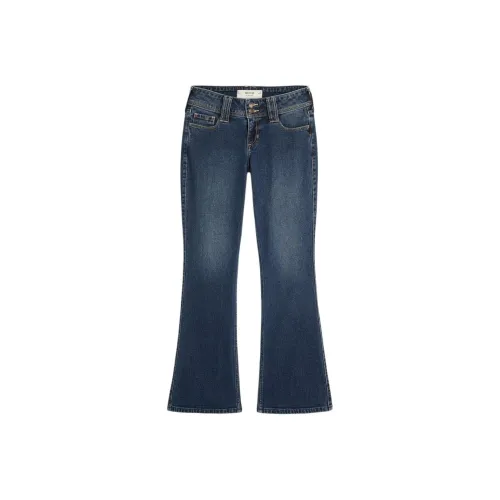 Hollister Blue Women's Jeans Hollister Синий Женские Джинсы