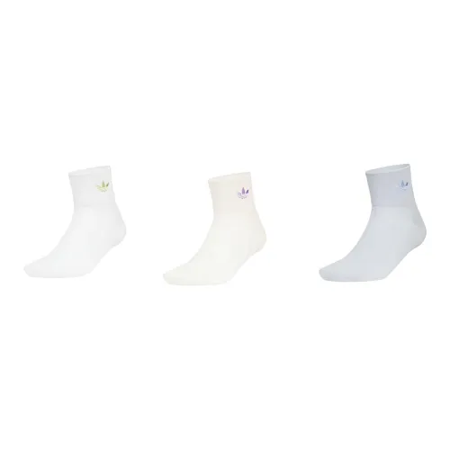 Adidas Originals ORI ANK Высокие носки Унисекс 3 упаковки Смешанные цвета