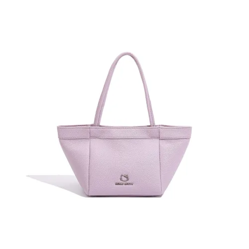 Санрио Hello Kitty ПУ (полиуретан) Сумка через плечо Стандартная Женская Фиолетовая Горчично-зеленая