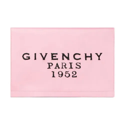 Givenchy Шелковый клатч мини женский фламинго