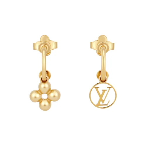 LOUIS VUITTON Blooming Металлические Серьги Женские