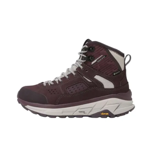 KOLON SPORT Tripod Водонепроницаемый MID Топ Альпинизм Походная обувь Унисекс Красный