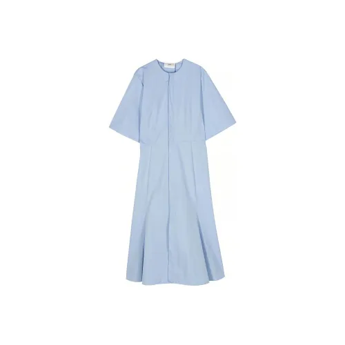 AMIPARIS Короткое платье с короткими рукавами женское небесно-голубой